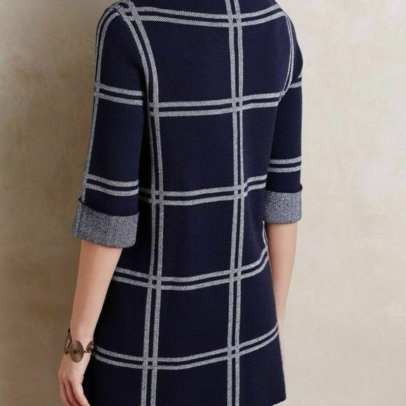 NWT Anthropologie Moth Paned Sweater Tunic Dress - Picture 4 of 5